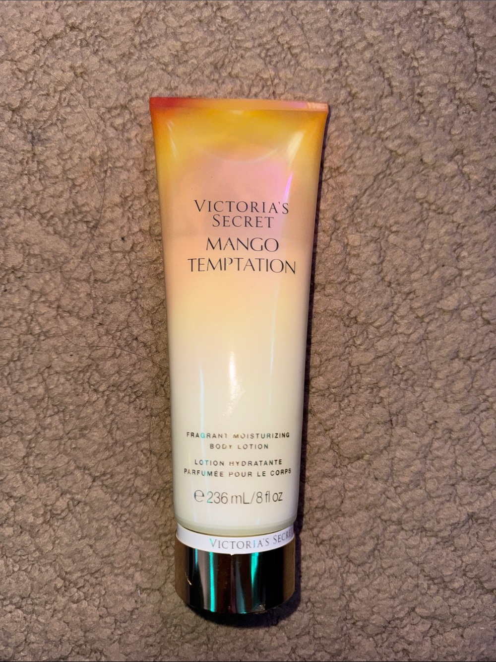 Victoria's Secret Mango Temptation Fragrant Body Lotion - Peach Gradient
